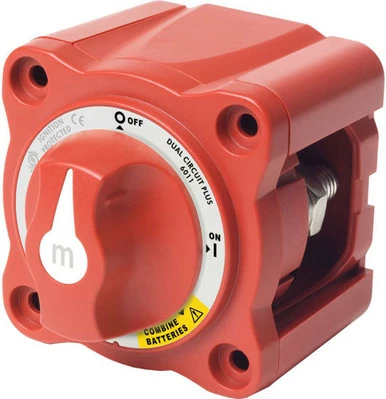 Blue Sea Systems Blue Sea 6011 M-Series (Mini) Battery Switch Dual Circuit Plus