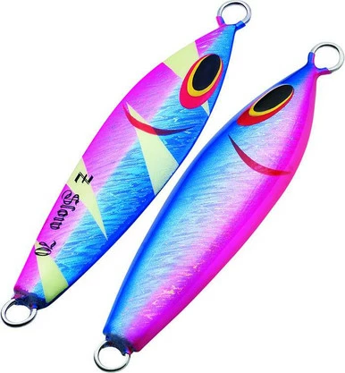Sea Falcon Z Slow Jig - 90g - Lightning Glow Blue Pink